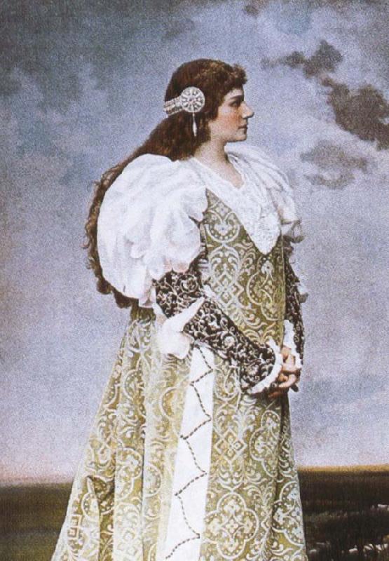 giuseppe verdi the french dramatic soprano rose caron as desdemona in verdi s otello Sweden oil painting art